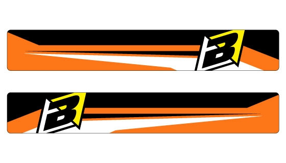 swingarm stickers, EXC/SX 98-00