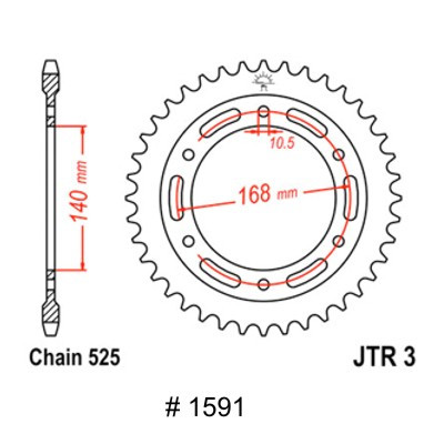 rear sprocket, BMW F650/F800 GS 08-