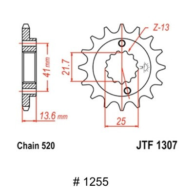 front sprocket, XR 650R 00-