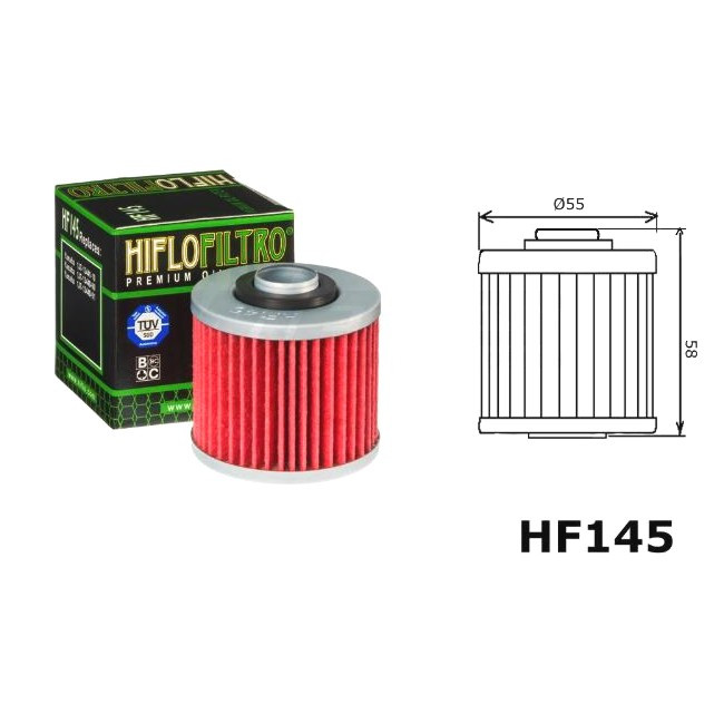 oil filter, TT600 83-92