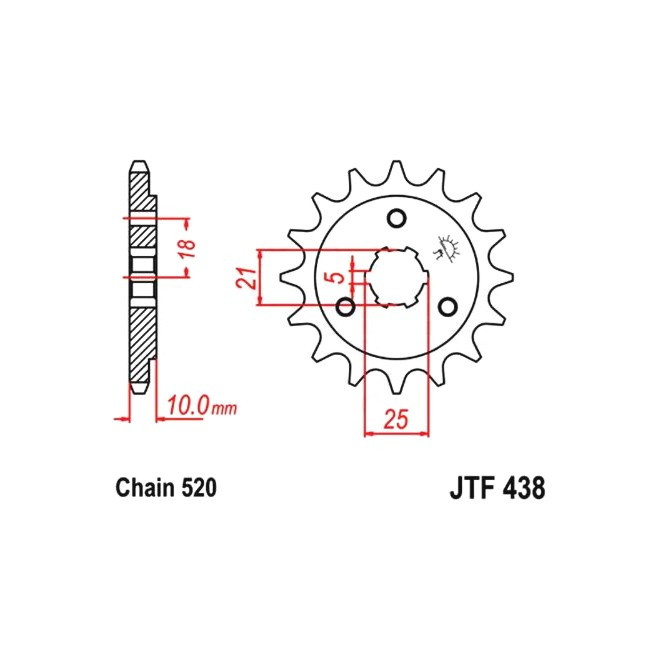 Motorritzel DR 800 88-93,