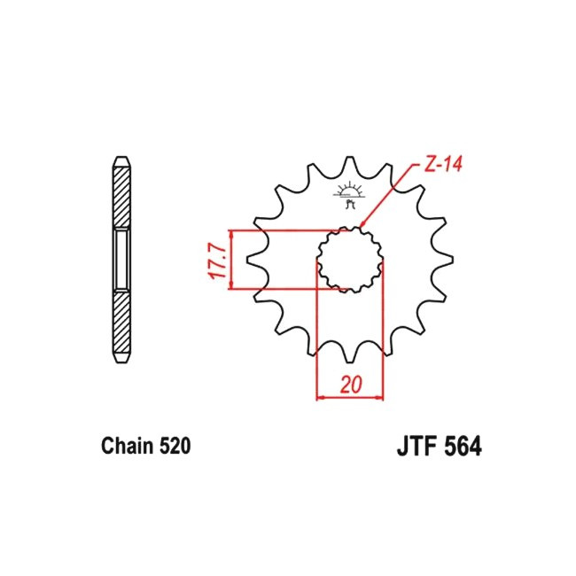 Motorritzel, YZ 125 89-04