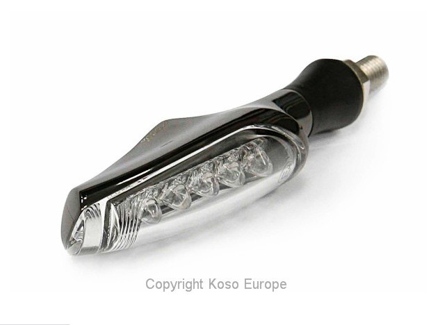 KOSO LED Blinker "unlimited", schwarz