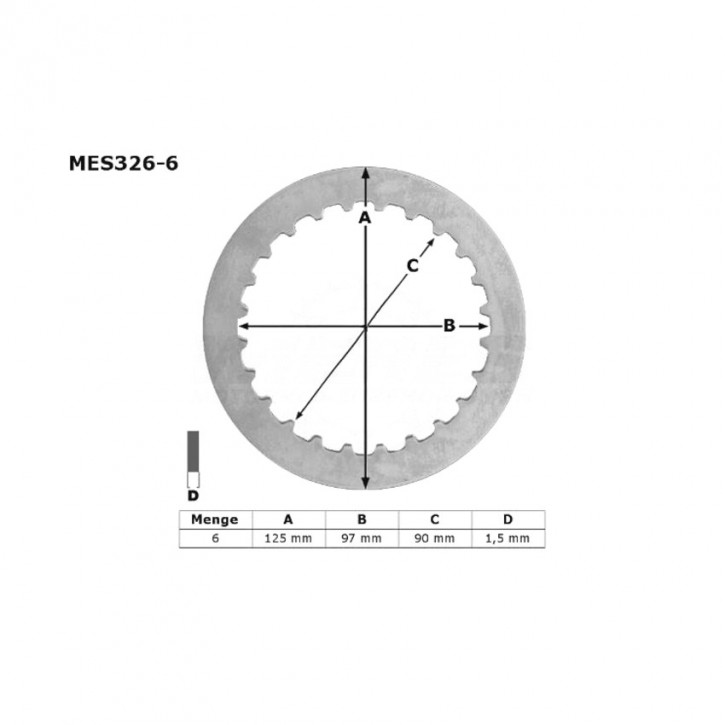 clutch friction plates, XR400