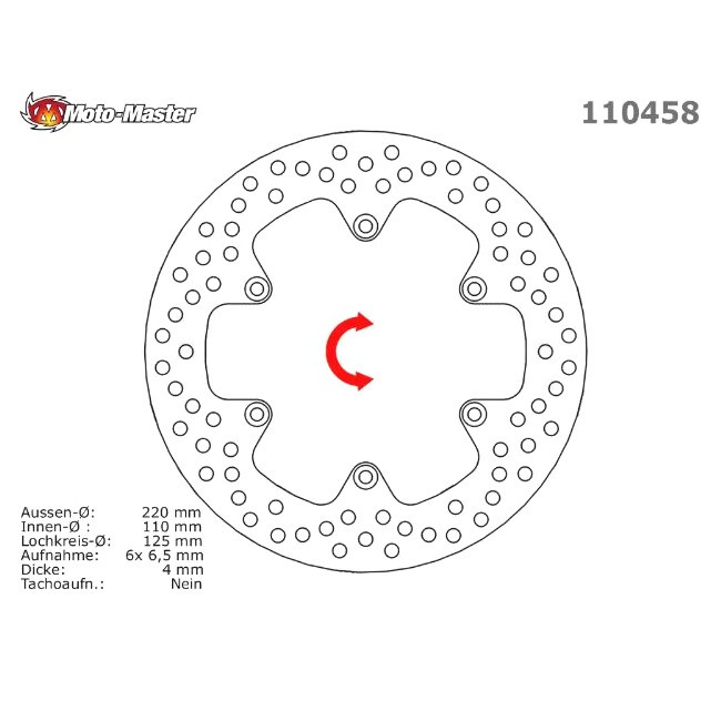 MM HALO Hinterrad Bremsscheibe, KTM LC4