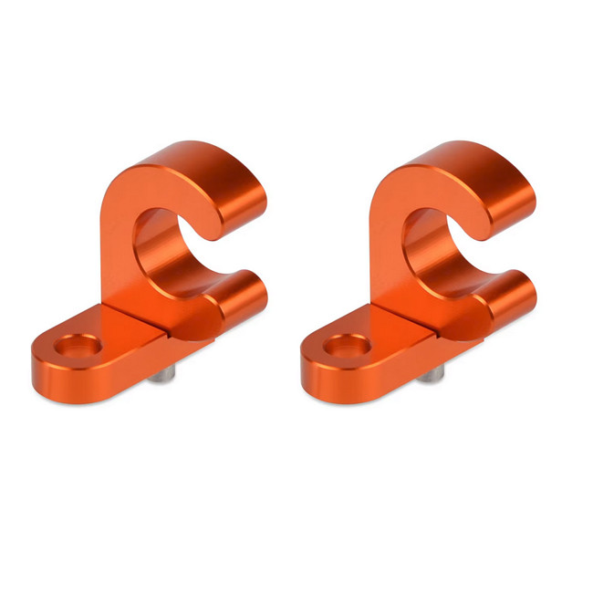 clamps for rear brake hose, LC4