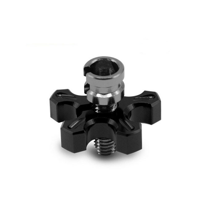 easy clutch adjuste, black anodized