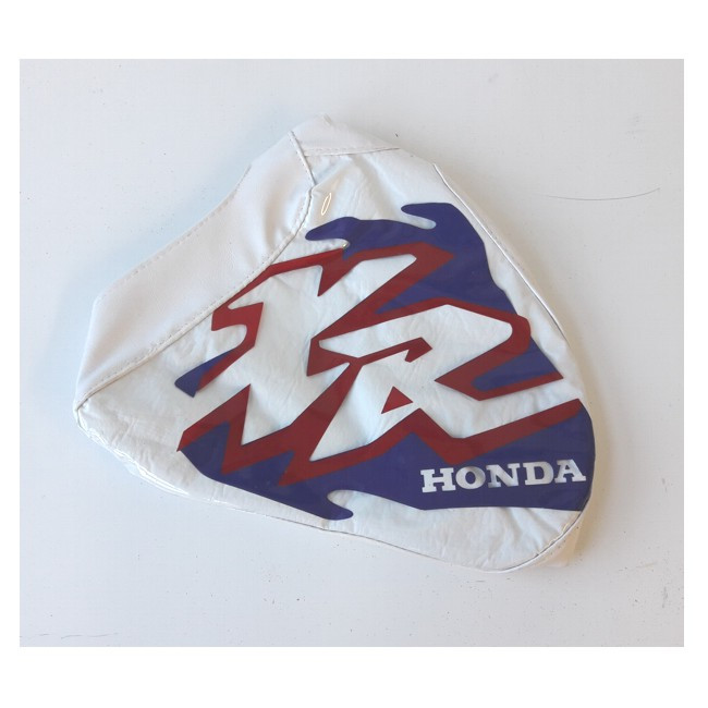 fuel tank cover XR 600R, white/blue