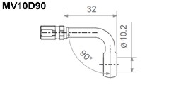 MV10D90 - 90° gekippt