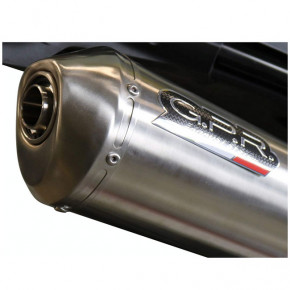 GPR SATINOX silencer,DRZ 400E 00-07